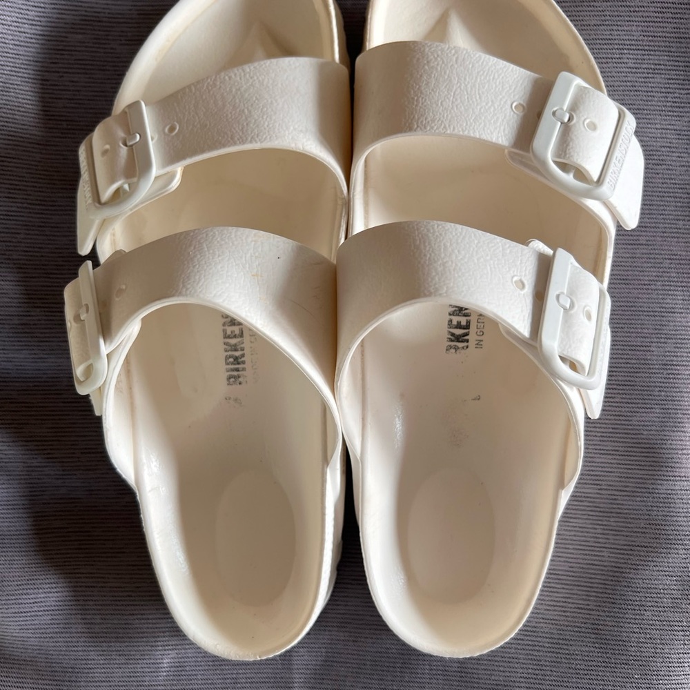 Birkenstock Classic White Slides